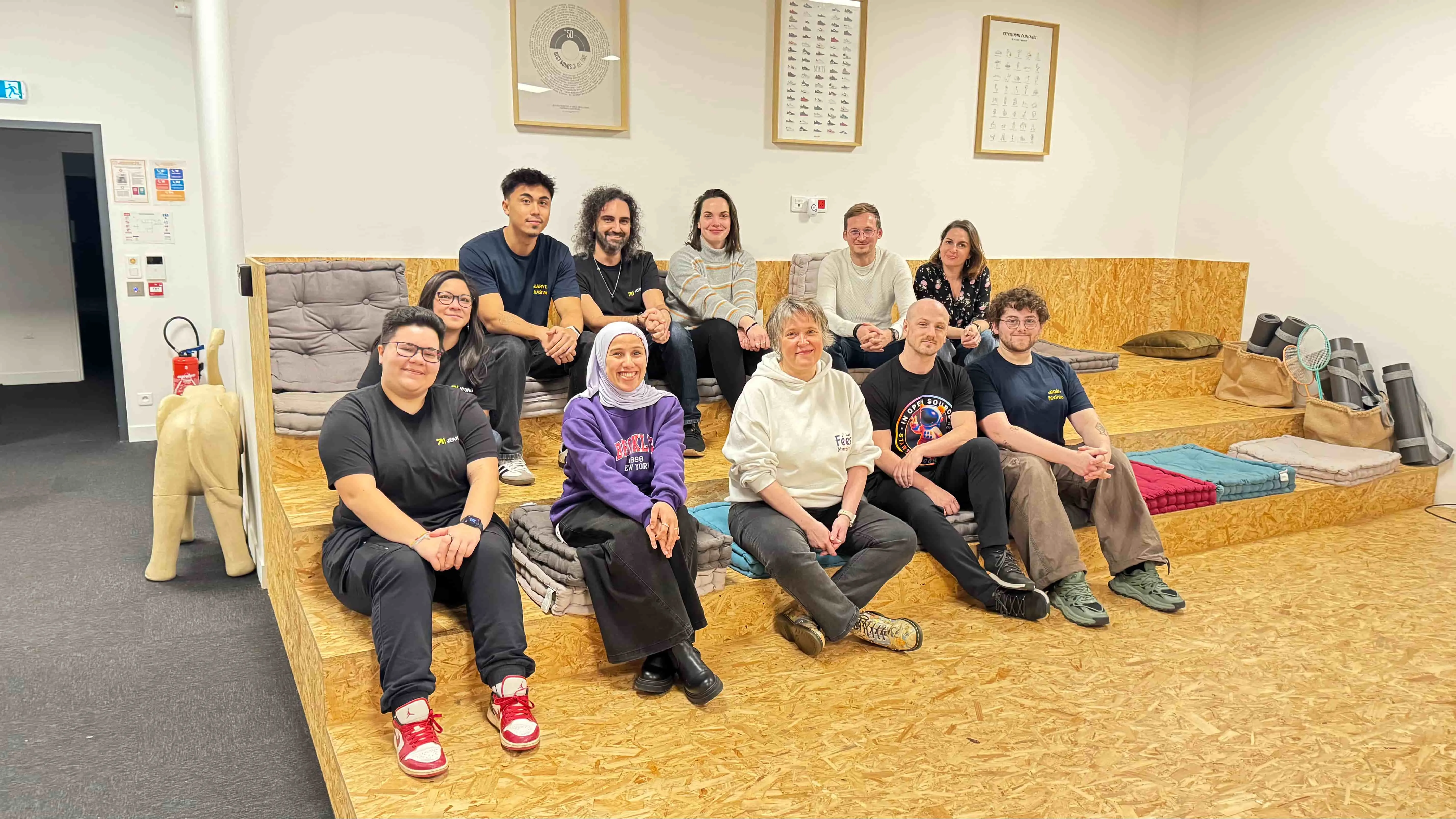 Group photo of the organizers of Fork it! For Kids 2