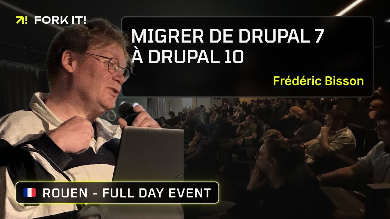 Migrer de Drupal 7 à Drupal 10