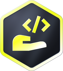 gold githubContributionCount badge