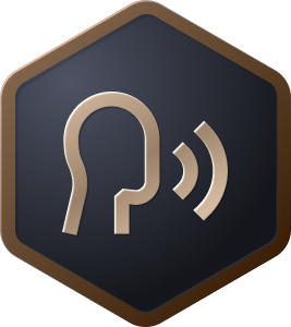 wood speakingCount badge