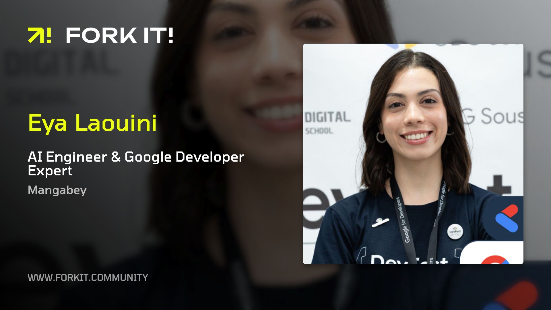 Eya Laouini | Fork it! Community
